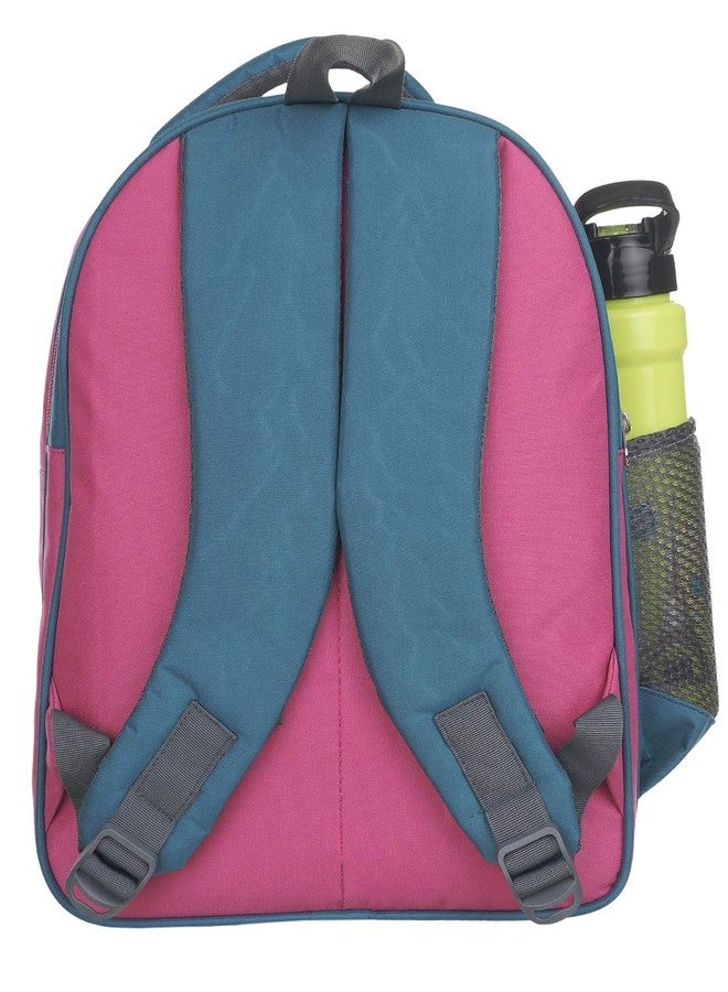 ROZEN حقيبة مدرسية من روزن لرياض الأطفال، ورياض الأطفال، ورياض الأطفال الابتدائية (حقيبة ظهر صغيرة الحجم باللونين الوردي والفيروزي) - Image 4